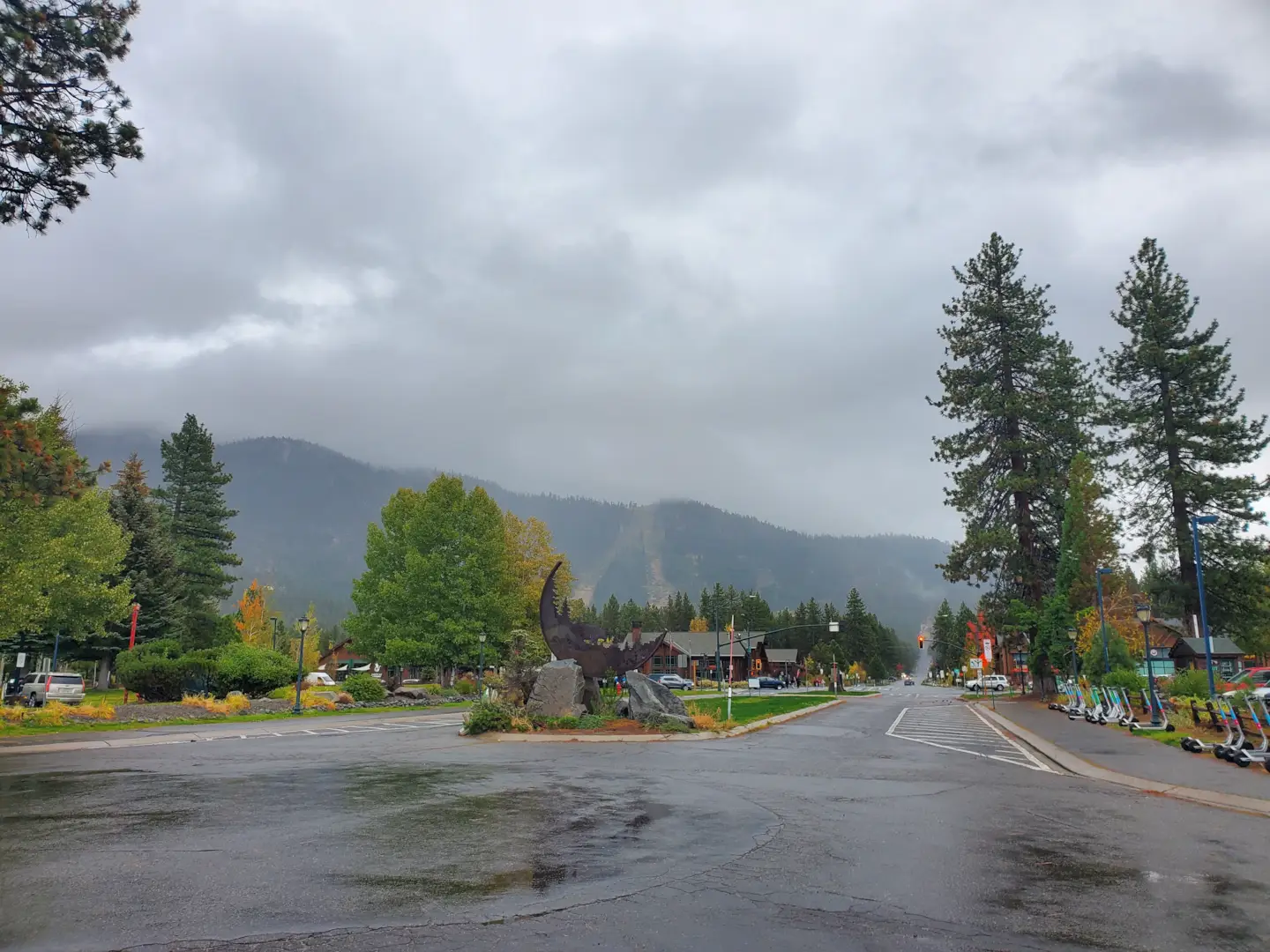 US-50 and Lake Tahoe
